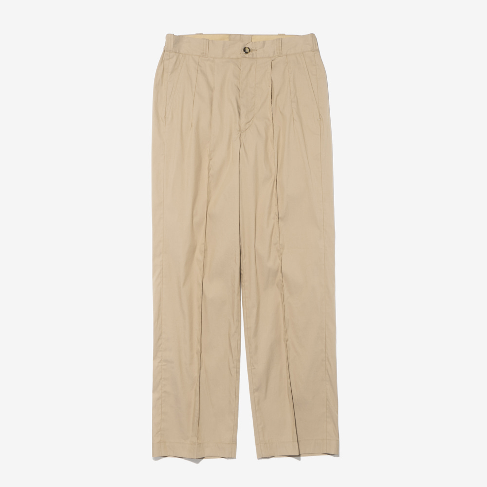 OLD JOE - FRONT TUCK ARMY TROUSER (DUNE)