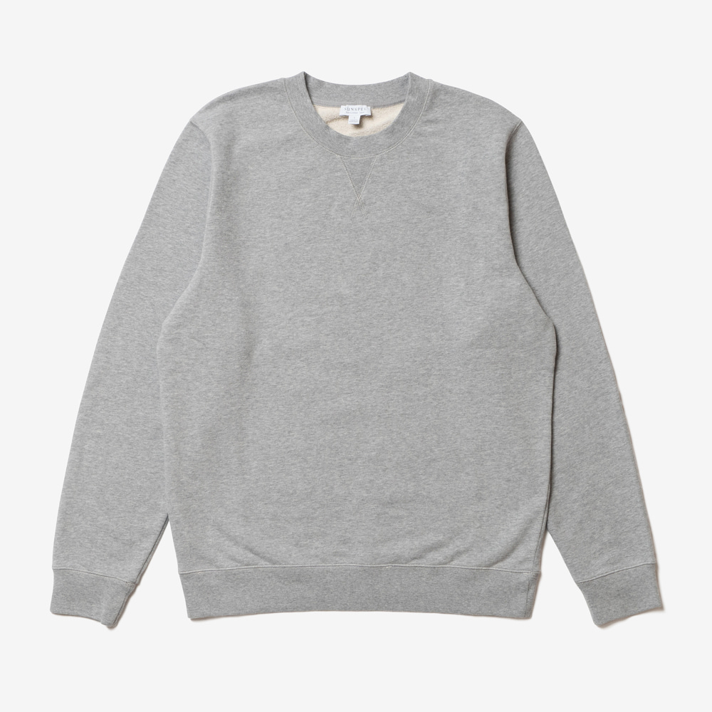 Sunspel - Loopback Sweatshirt (Grey)