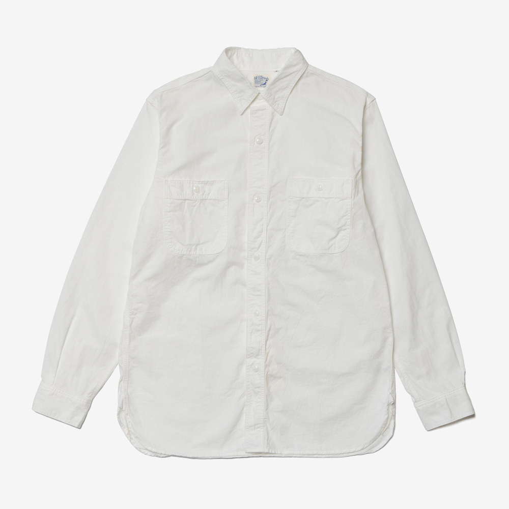 ORSLOW - White Chambray Work Shirt