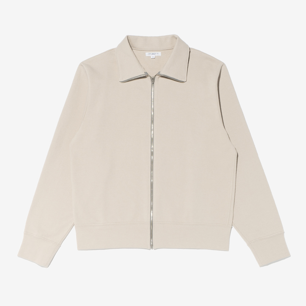 Lady White Co - TEXTURED FULL ZIP (NATURAL)
