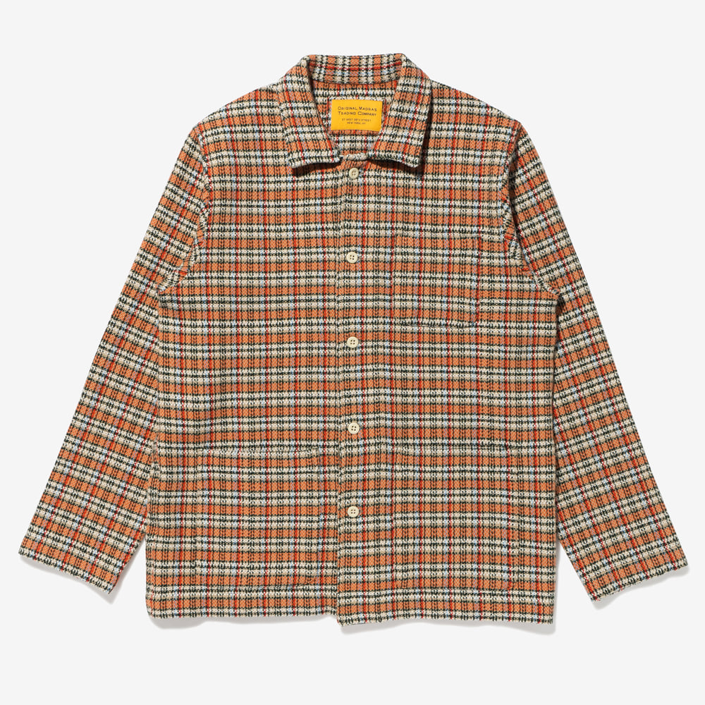 Original Madras Trading Company - Stout Shirt Jacket (Orange Multi)