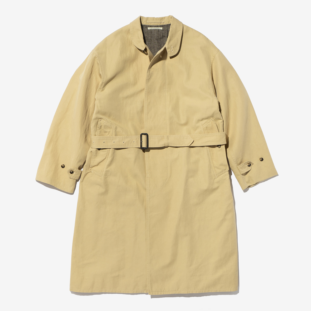 OLD JOE - FLY FRONT DUSTER COAT (BUTTER)