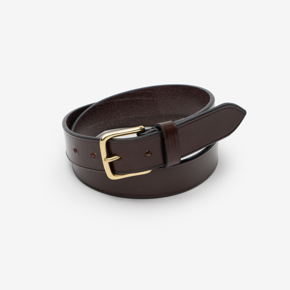 Hardy&amp;Parsons - Cropthrone Bridle Leather Belt (Brown)