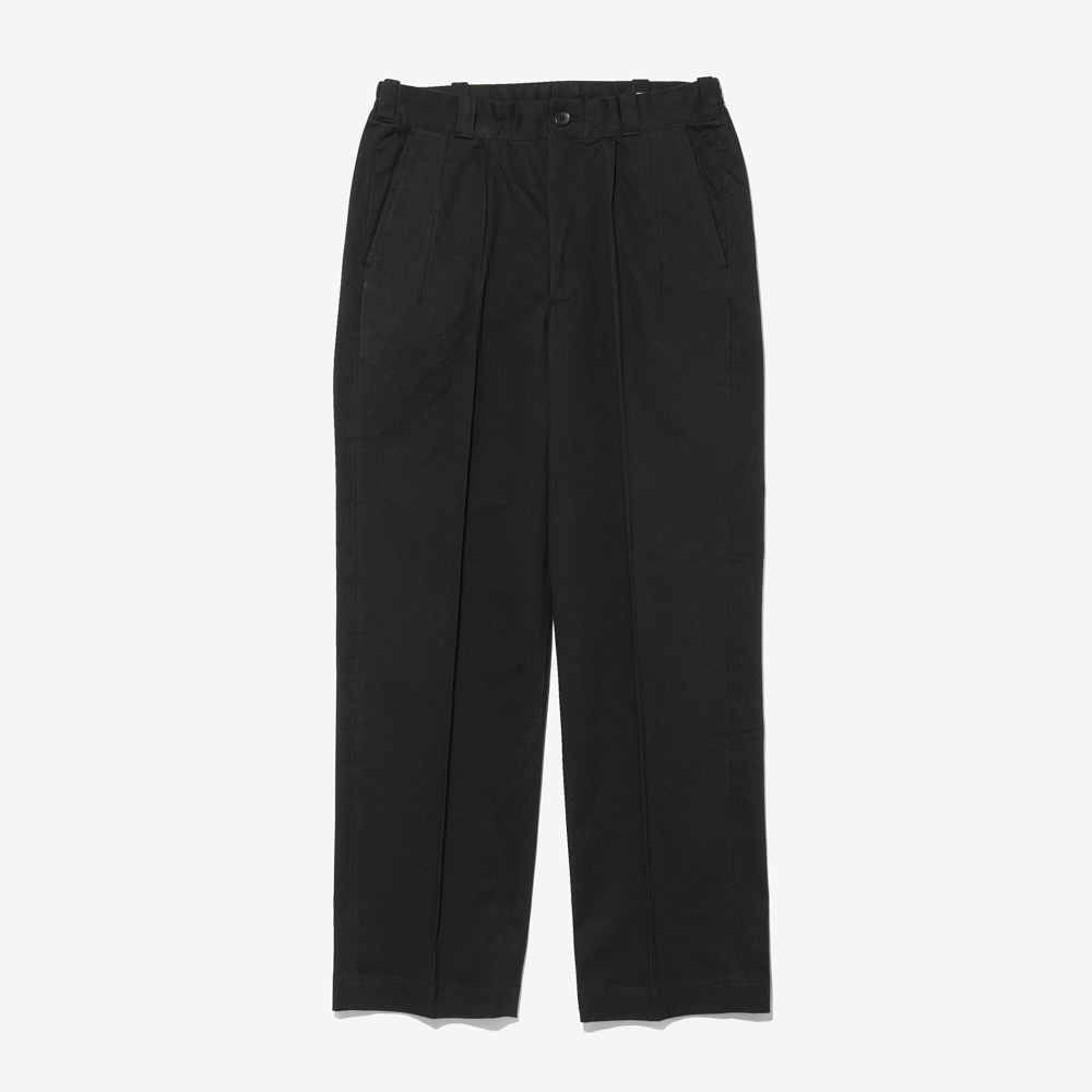 OLD JOE - FRONT TUCK ARMY TROUSER (BLACK)
