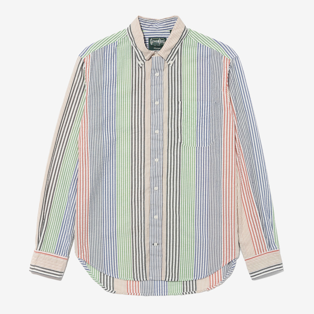 Gitman Vintage - Multi-Striped Seersucker Shirts