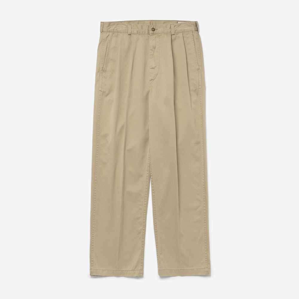 ORSLOW - Two Tuck Wide Trousers
